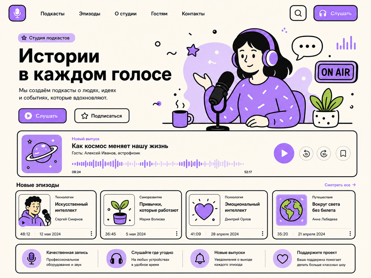 Работа студии 1